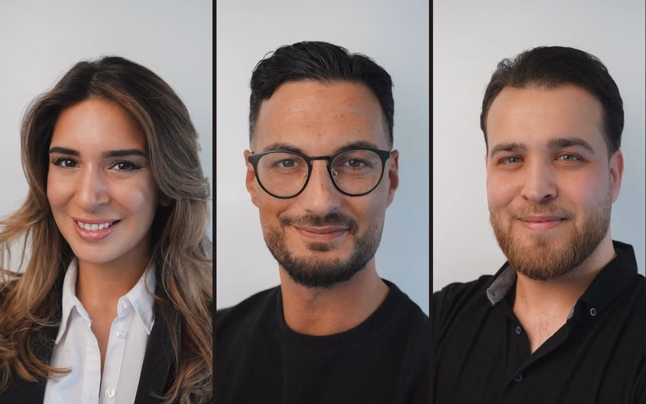 Porträts von Sabrin, Heider und Shero von Heiders Hairdesign
